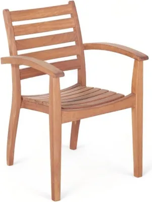 Immagine prodotto di Poltrona da esterno Sedia relax da balcone Sedie in legno naturale Mobili da giardino
