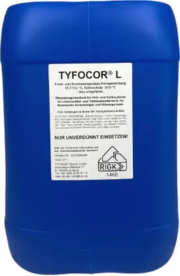 Produktbild von Tyfocor Wärmeträgerflüssigkeit Typ L Flachkollektoren Fertiggemisch 20 L Solar