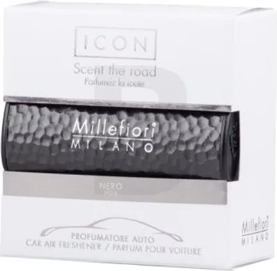 Zdjęcie produktu dla Millefiori Milano Icon Car Air Freshener Nero Metal