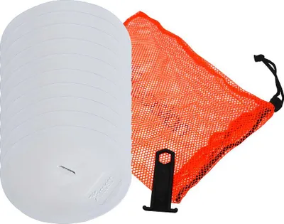 Immagine prodotto di Dischi marcatori di precisione bianchi - set di accessori per l'allenamento 10 pezzi 21 cm