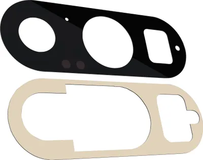 Produktbild von Google Pixel 9 Pro Kamera Linse Glas Camera Glass Lens inklusive Kleber Glue für Reparatur