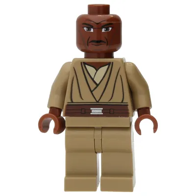 Image de LEGO Star Wars : Mace Windu avec sabre laser
