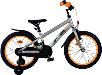 Immagine prodotto di Bicicletta da bambino Volare Rocky - ragazzi - 18 pollici - grigio