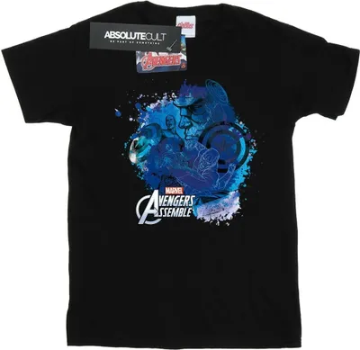 Produktbild von Marvel - T-Shirt für Herren BI5782 (S) (Schwarz)