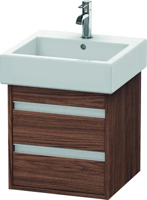 Produktbild von Waschtischunterbau KETHO 440x450x410mm nussbaum dunkel nussbaum dunkel