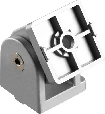 Produktbild von S-POLYTEC Profilverbinder/Gelenkverbinder mit einstellbarem Winkel von -90° bis +90° für Konstruktionsprofile (für 40x40 Profil, 1 Stück)