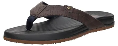 Image de SUB55 Teenslippers Teenslippers - donkerbruin - Maat 42