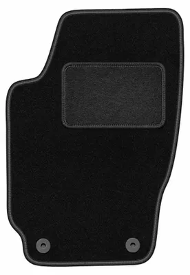 Immagine prodotto di Tappetino guidatore in moquette per Skoda Fabia I 1999-2007 (hatchback/berlina/station wagon) – 1 pezzo, nero, su misura – Wielganizator LUX