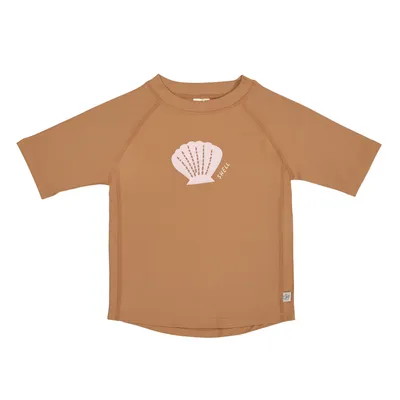 Obrázek produktu pro Lässig Swim Shirt Rashguard Short Sleeve Splash & Fun Shell karamel, 25-36 měsíců. Velikost 98