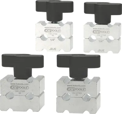 Obrázek produktu pro KS TOOLS Bremsleitungs-Biege-Werkzeug-Satz 4-tlg 150.2795