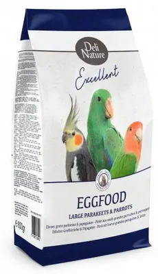 Productafbeelding van Deli Nature Eivoer Grote Parkiet/Papegaai 800 Gram