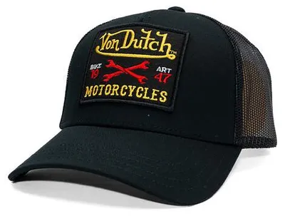Zdjęcie produktu dla Von Dutch Trucker Cap Motocykle czarny