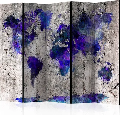 Immagine prodotto di Schermo monofacciale Mappe 225x172 cm 5 pezzi grigio