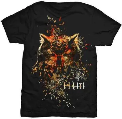 Produktbild von HIM Owl Colour Black M T-Shirt