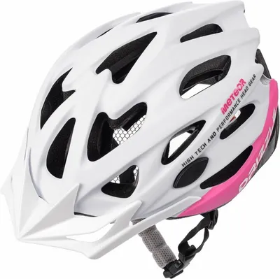 Produktbild von Kask rowerowy Meteor MV29 Drizzle XL 61-63 cm biały/różowy