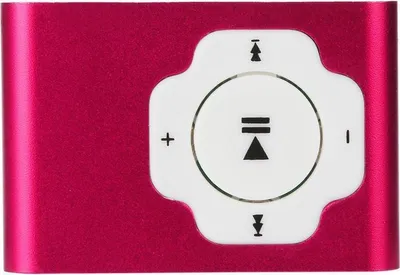 Immagine prodotto di Mini lettore MP3 | include cavo dati USB | compatibile con scheda Micro-SD (non inclusa) | Rosa