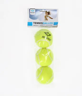 Produktbild von Outlendo Tennisbälle, Ball Set Spielzeug gelb 65mm Gelb, 3 Stück