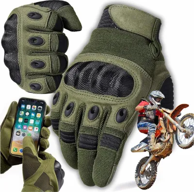 Produktbild von Taktische Motorradhandschuhe, Kampfmilitär, Männergeschenk, Vatertag