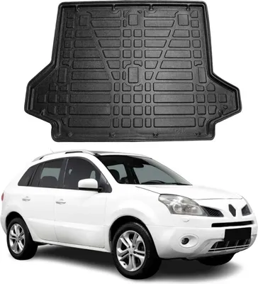 Image de Bac de coffre pour Renault Koleos 2008-2018 Caoutchouc TPE Noir
