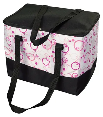 Kühltasche mit Reißverschluss, 24 l, pink, 35x30x23 cm
