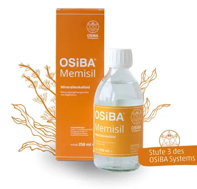 Produktbild von OSiBA Memisil 250 ml bei Spurenelementmangel und als Hilfe zur Entsäuerung, aktiviert Enzyme im Körper