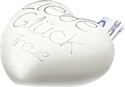Image de Casablanca Spardose Herz "Liebe, Treue, Glück" 36102