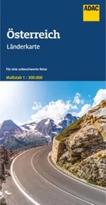 Produktbild von ADAC Länderkarte Österreich 1:300.000