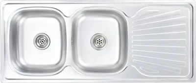 Immagine prodotto di vidaXL Lavello da cucina a doppia vasca con setaccio e sifone in acciaio inox