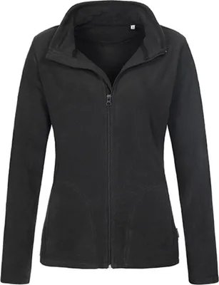 Produktbild von Stedman ST5100 | Damen Fleece Jacke - Waschbar bis 40 °C - Farbe: Black Opal - Größe: M