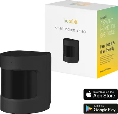 Produktbild von Hombli smarter Bewegungsmelder schwarz