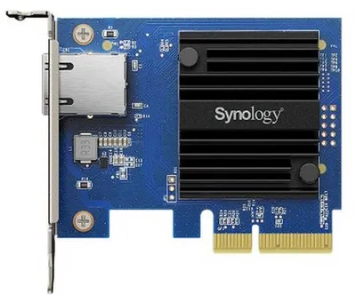 Obrázok produktu pre Synology E10G30-T1, Interný, Kábel, PCI Express, Ethernet, 10000 Mbit/s, Modrá, Strieborná