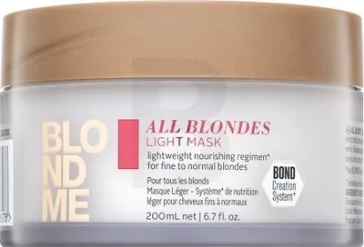 Produktbild von Schwarzkopf Professional BlondMe All Blondes Light Mask 200 ml