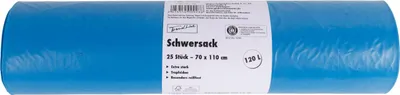 Produktbild von Trendline Müllsack 120 L, 35 mµ, blau, 25 Stück