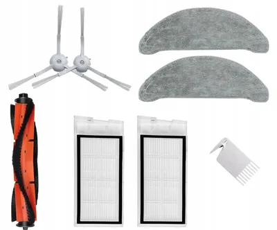 Produktbild von Optimum Roidmi Eve Plus Ersatzteil-Set Filter Bürsten Wischmopp