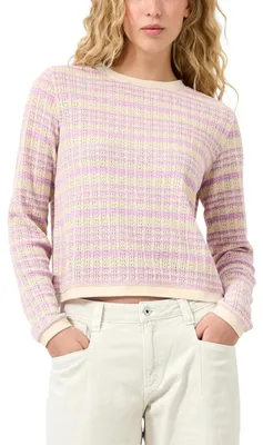Immagine prodotto di Maglia a maniche lunghe con inserti traforati