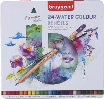 Immagine prodotto di Bruynzeel Set di matite acquerellabili 24 pezzi