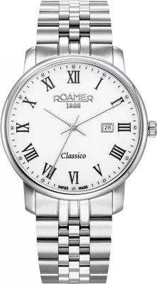 Immagine prodotto di Orologio da uomo ROAMER 971856 41 25 50 in acciaio, classico, per coppie