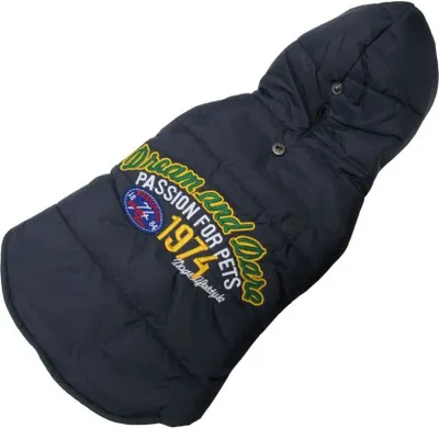 Produktbild von Hundemantel Hundejacke Winter Hundeweste Wintermantel Kleidung gr.M Blau
