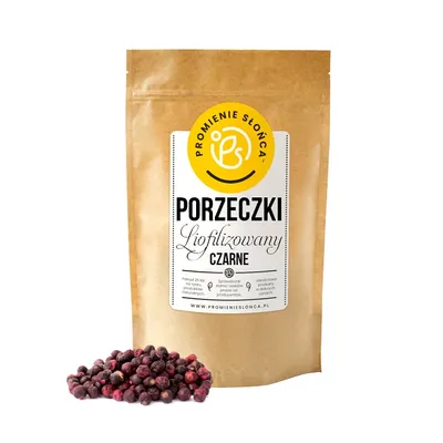Zdjęcie produktu dla Porzeczki Czarne Liofilizowane 30 g