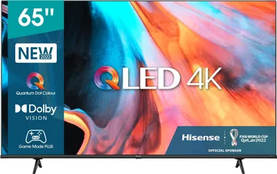 Produktbild von Hisense 65E78HQ Hisense QLED - 65 Zoll (164 cm Bildschirmdiagonale) - 4K Smart-TV - HDR10 / HDR10+ decoding / HLG / Dolby Vision - DTS Virtual - 60Hz Panel - Bluetooth