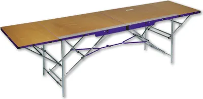 Produktbild von Iller Tapeziertisch 4-teilig, 2-3m lang 300x75cm