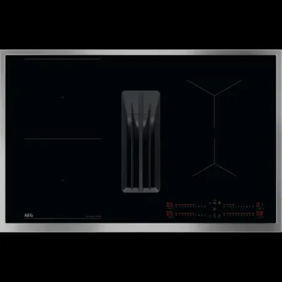 Produktbild von AEG - TH84CB0BSZ - Autarkes Kochfeld mit integriertem Dunstabzug - Induktion - 83cm