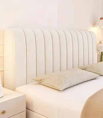 Produktbild von Bett Kopfteil Bezug 160 cm, Beige Gesteppter