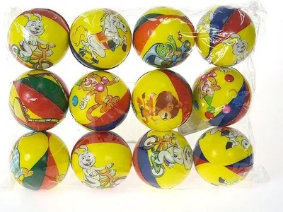 Image de Boules en mousse de 6 cm (12 pièces)