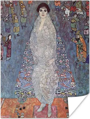 Produktbild von MuchoWow® Poster Porträt der Baronin Elisabeth Bachofen-Echt - Gemälde von Gustav Klimt 30x40 cm - Wandplakat - Poster Kinderzimmer