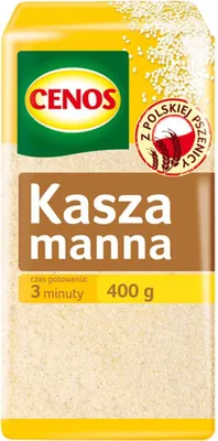 Zdjęcie produktu dla Cenos Kasza manna z pszenicy polskiej 400 g