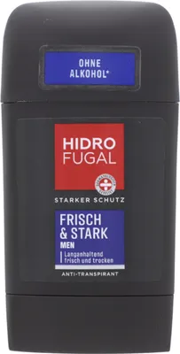 Produktbild von Hidrofugal Men Frisch & Stark Deo Stick 50ml starker Antitranspirant Schutz mit erfrischendem Duft