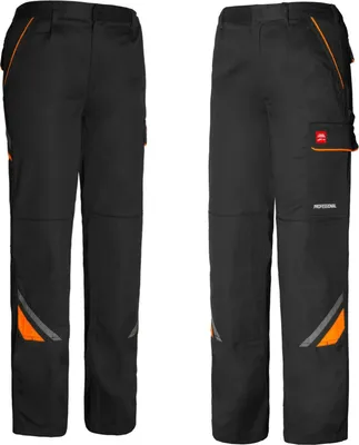Produktbild von Arbeitshose Hose Bundhose Herren Arbeitskleidung schwarz Profi Qualität PROFESSIONAL schwarz 44