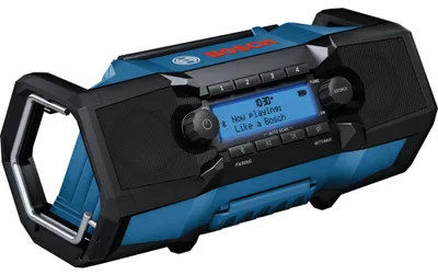 Image de Bosch GPB 18V-3SC Radio sans fil 18 V FM / DAB+ / Bluetooth / IP54 Solo ( 06014A3300 ) - sans batterie, sans chargeur