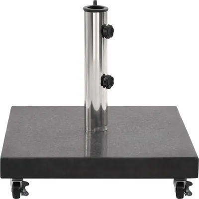 Produktbild von "Winter Sale" Sonnenschirmständer - Schwarz Sonnenschirmständer Granit 30 kg Quadrat Schwarz DE4723725